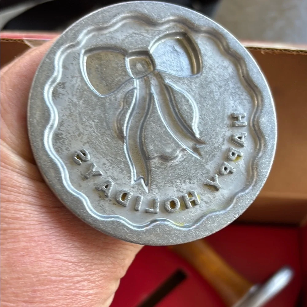 Williams Sonoma Red Holiday Cookie Stamps